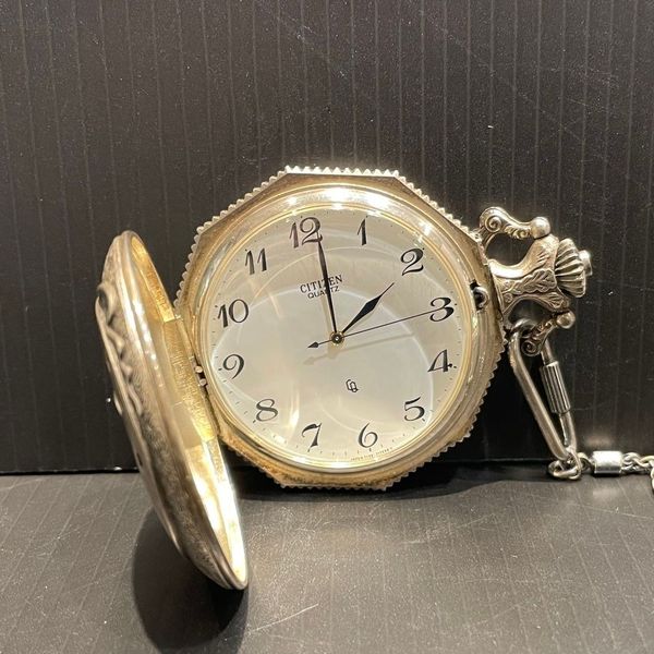 シチズン製クオーツ式提げ時計_とちぎ時計宝石修理研究所