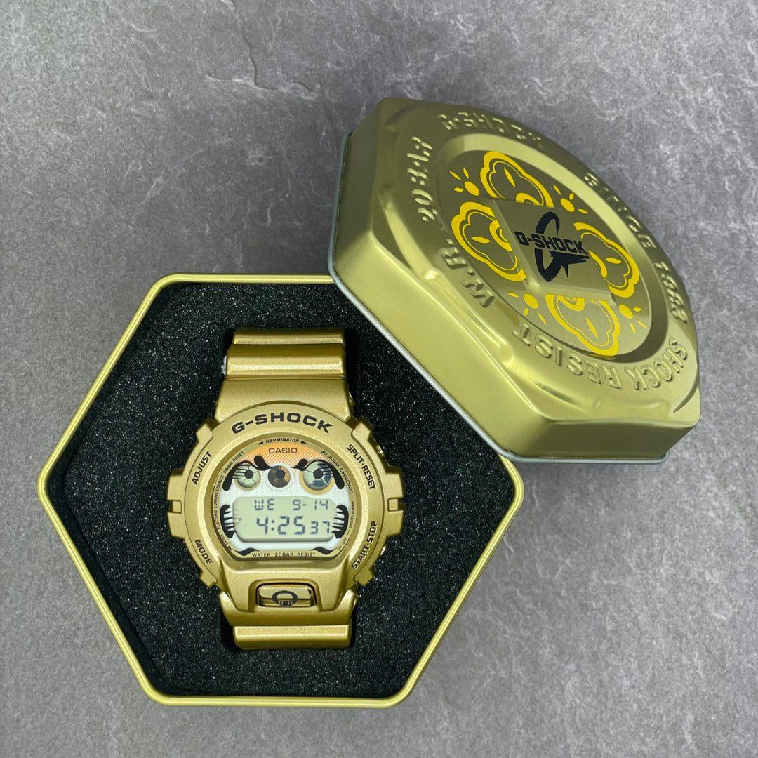 G-SHOCK　ダルマ　ゴールドカラー